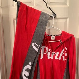 PINK brand jogger set